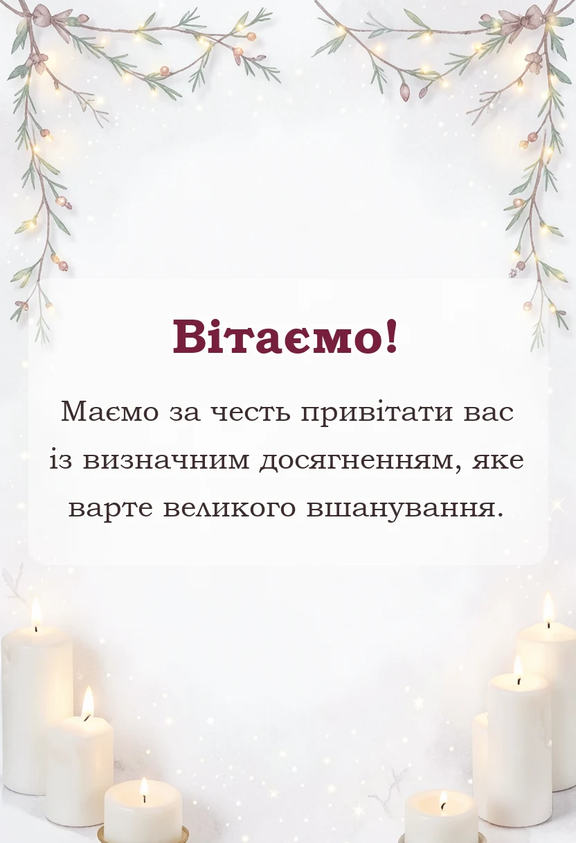 святкова картинка: привітання на золоте весілля в прозі