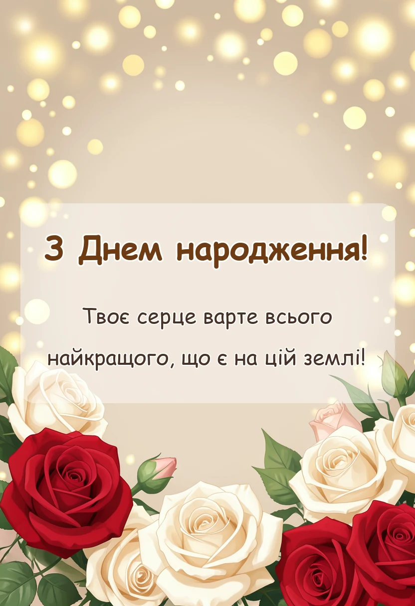 унікальна листівка - пост в інстаграм про день народження
