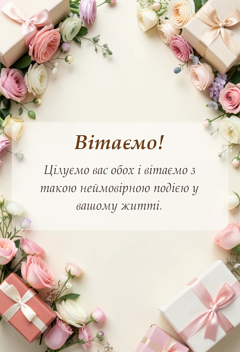 унікальна листівка - картинки з золотим весіллям