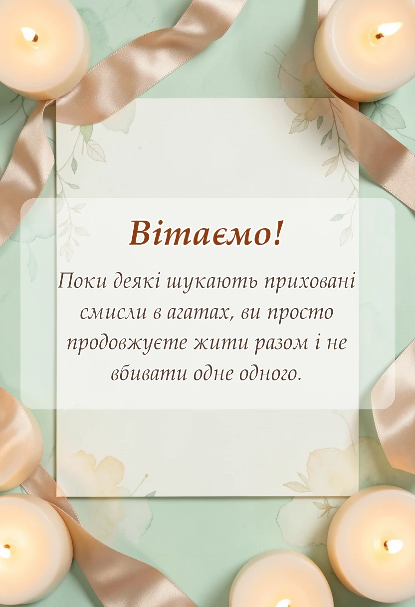 святкова картинка: річниця весілля 14 років
