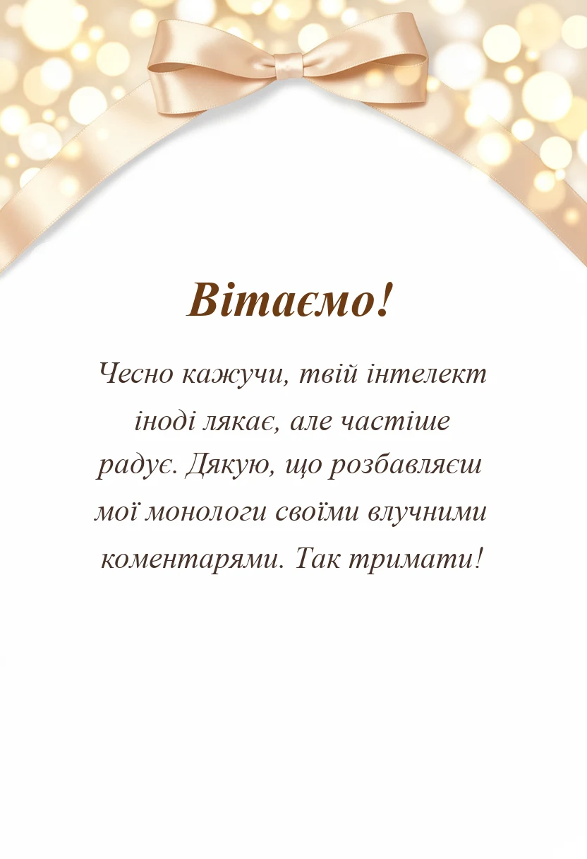 святкова картинка: текст подяки учню