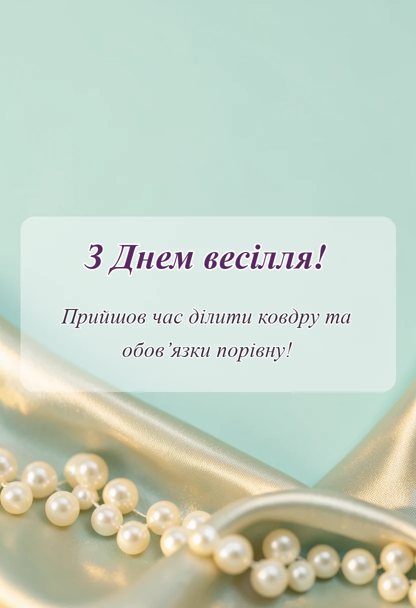 вітальна листівка - картинки з весіллям чоловіку