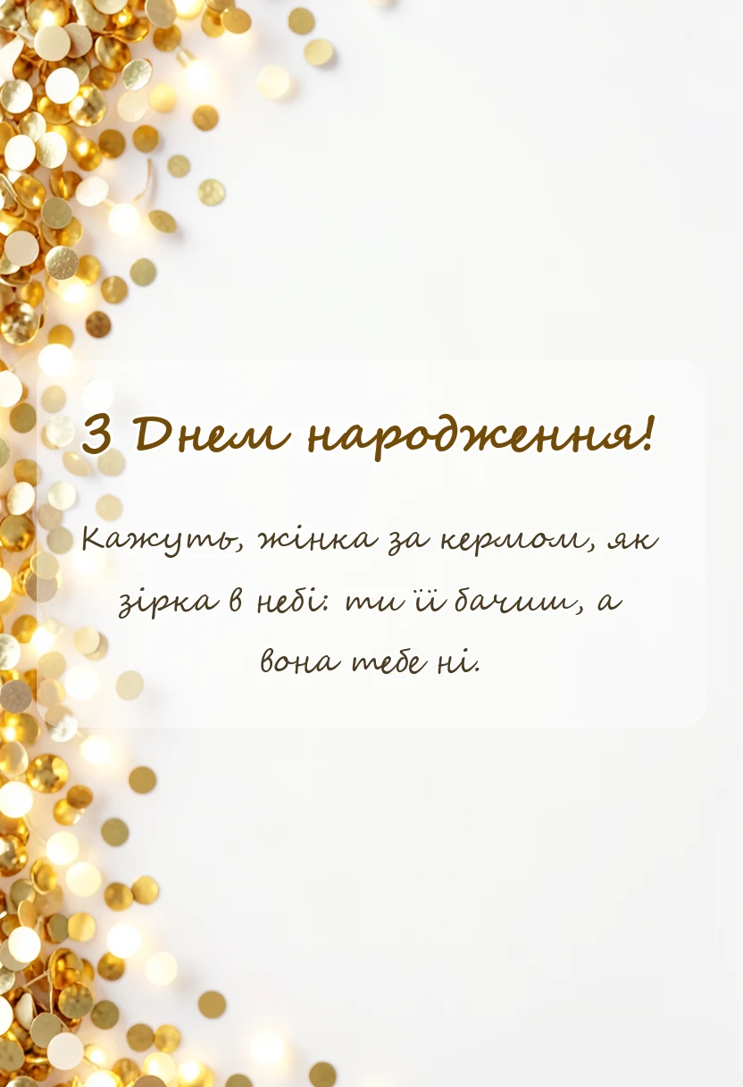 листівка з побажанням - картинки водію жінці