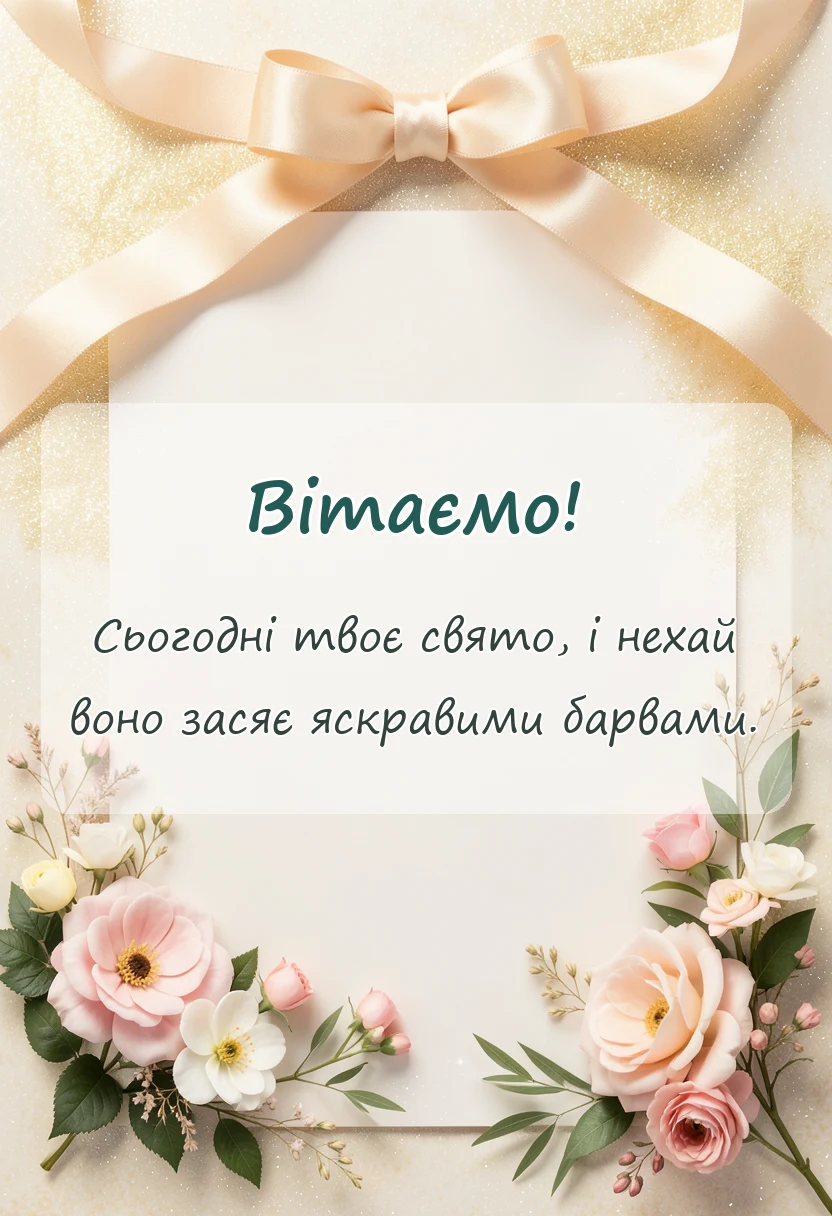 красива листівка: картинки з іменинами