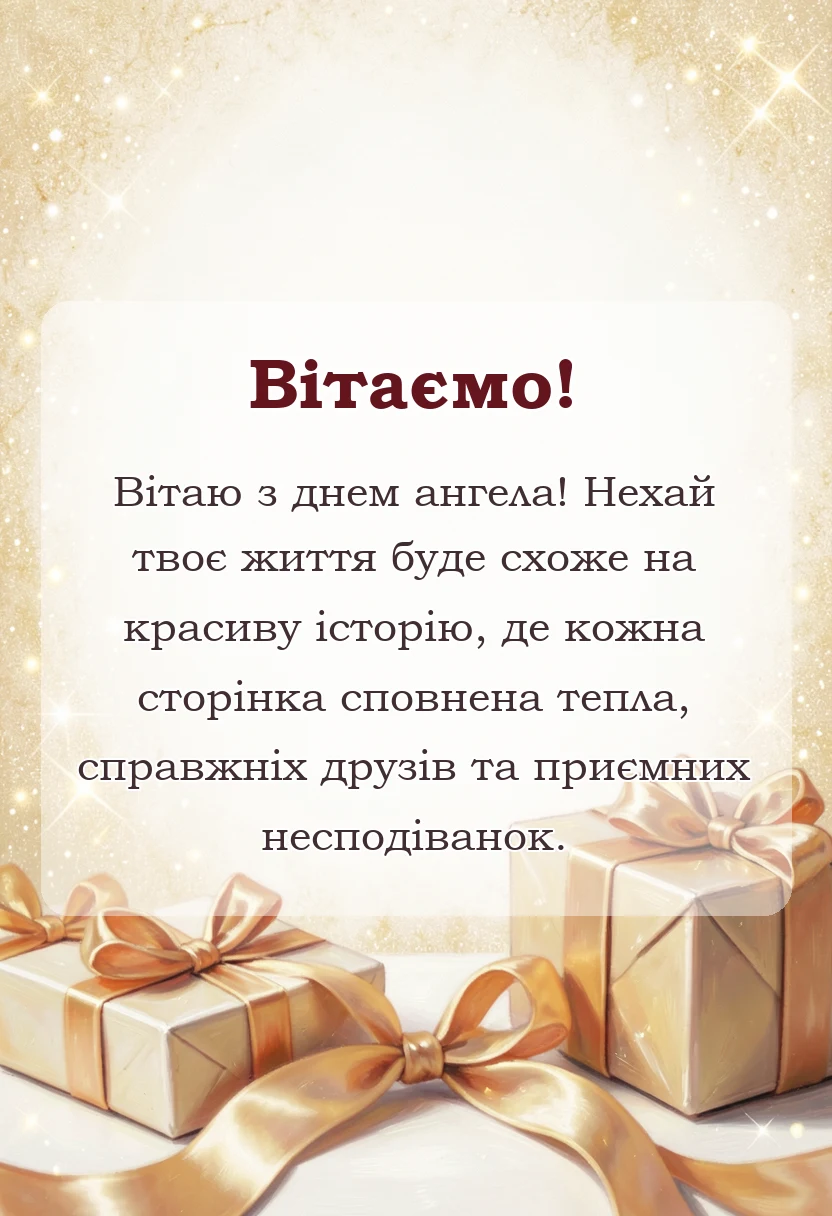 листівка з побажанням - картинки з іменинами
