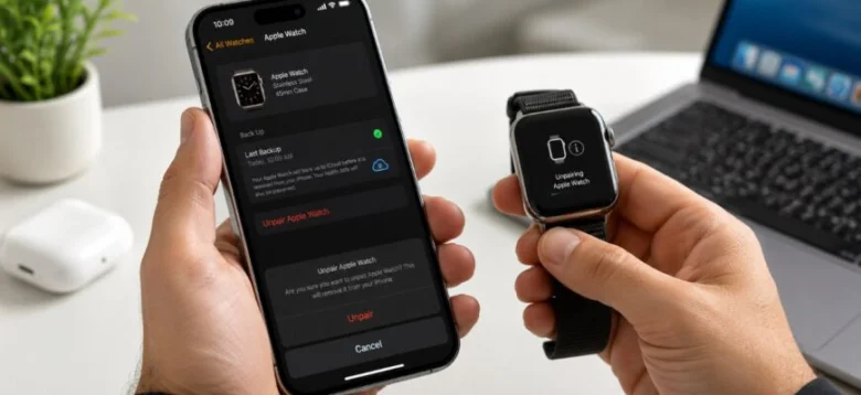 Розірвання пари між iPhone та Apple Watch через налаштування