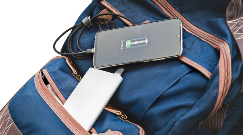 Phone charging with power bank